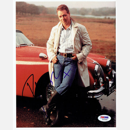 RUSSELL CROWE autograph PSA signed 8x10 photography 8x10