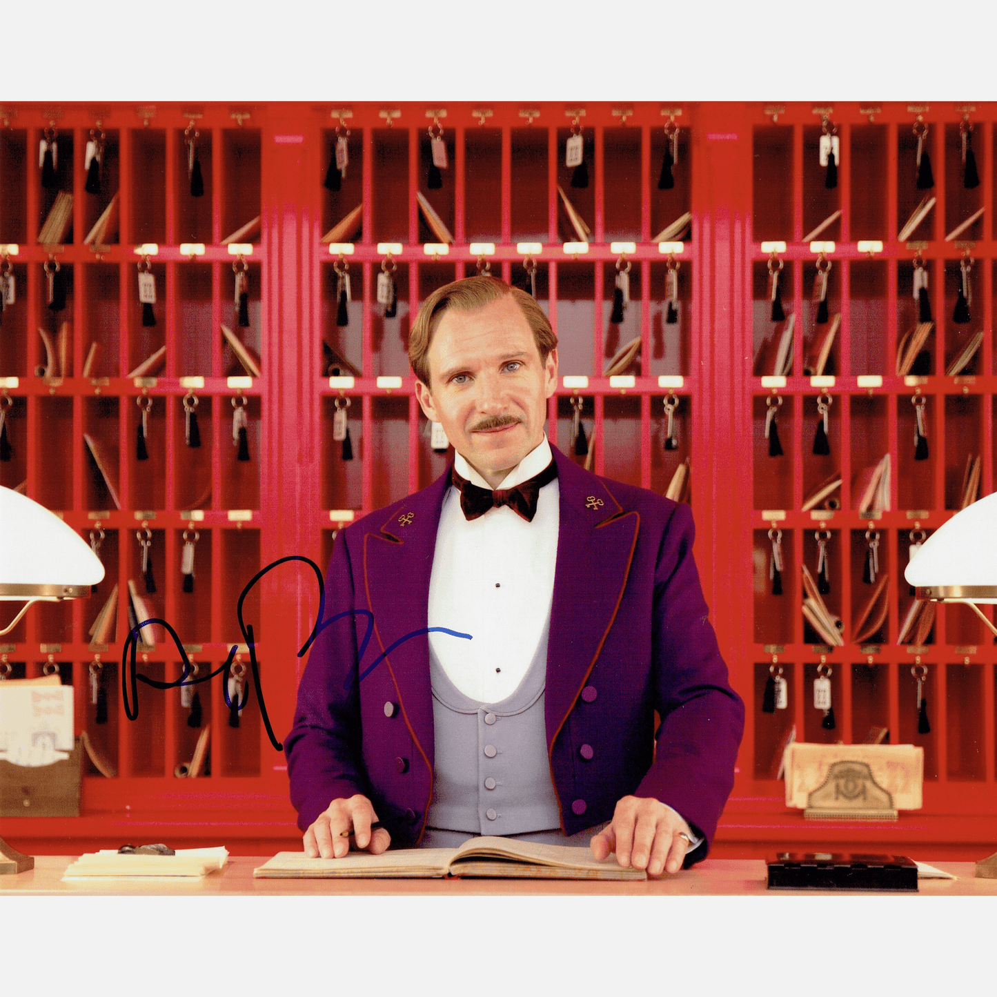 RALPH FIENNES autograph ACOA signed 8x10 photography