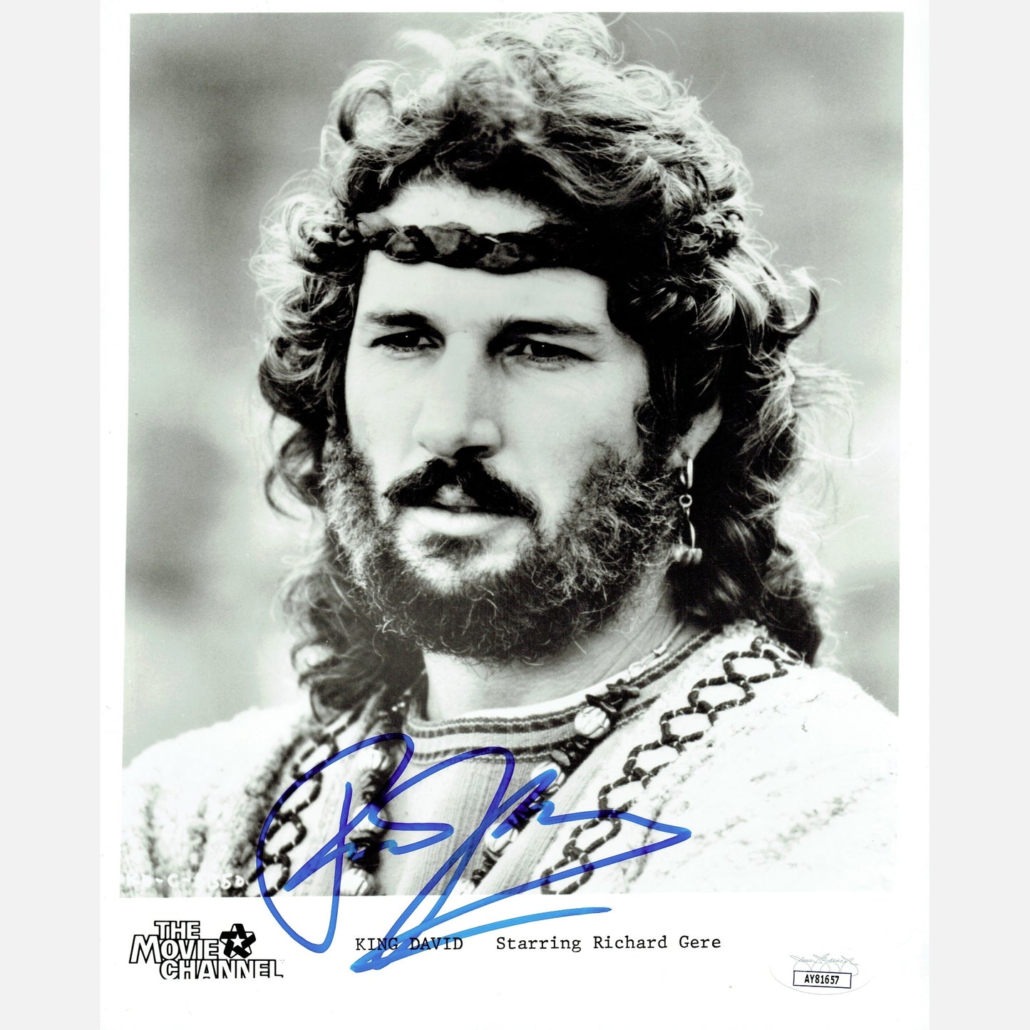 RICHARD GERE autograph JSA signed 8x10 photography BW