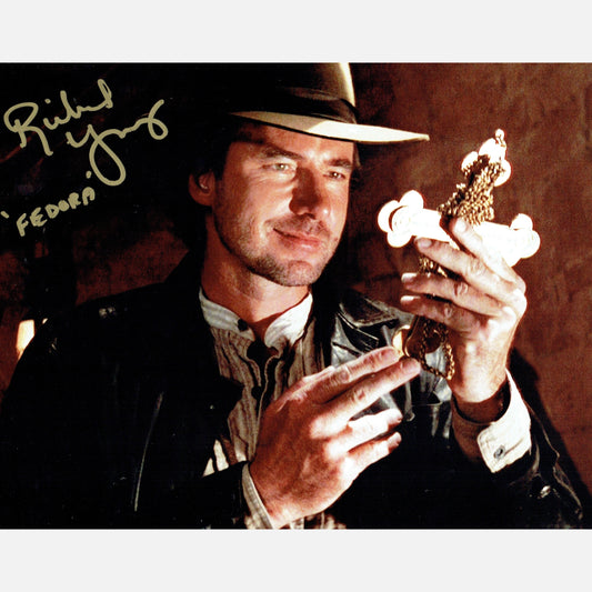 RICHARD YOUNG autograph ACOA signed 11x14 photography INDIANA JONES