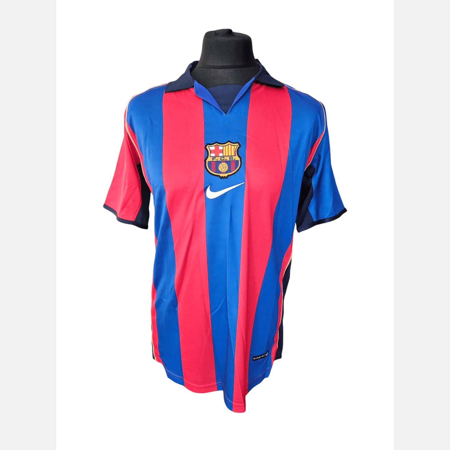 RIVALDO signed soccer jersey BECKETT certificate FC Barcelona