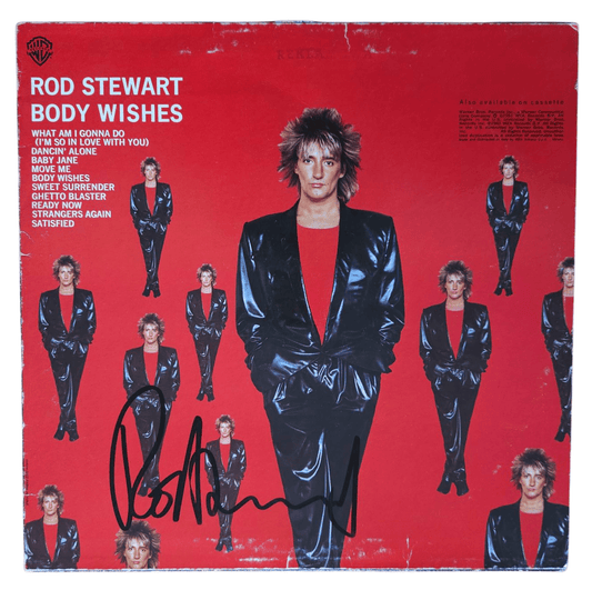 ROD STEWART Autogramm ACOA signierte Vinyl-LP