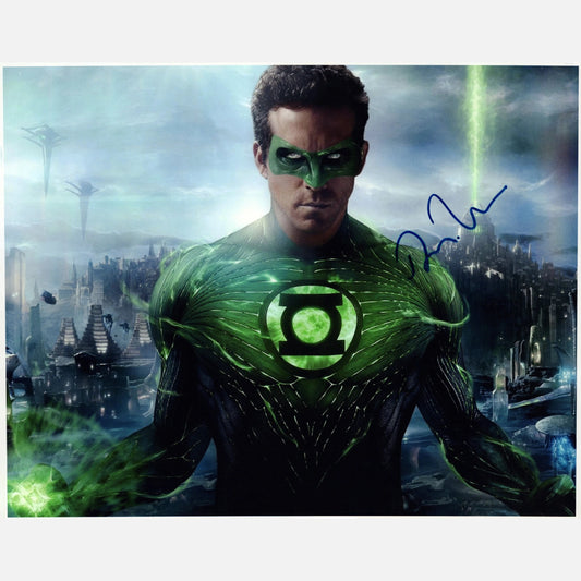 RYAN REYNOLDS autograph ACOA signed 16x20 poster GREEN LANTERN