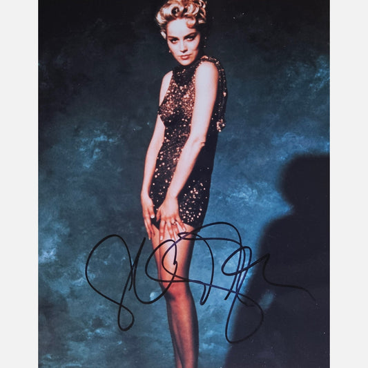 SHARON STONE autograph ACOA signed 8x10 photography BASIC INSTINCT 2