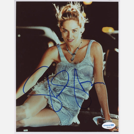 SHARON STONE autograph ACOA signed 8x10 photography