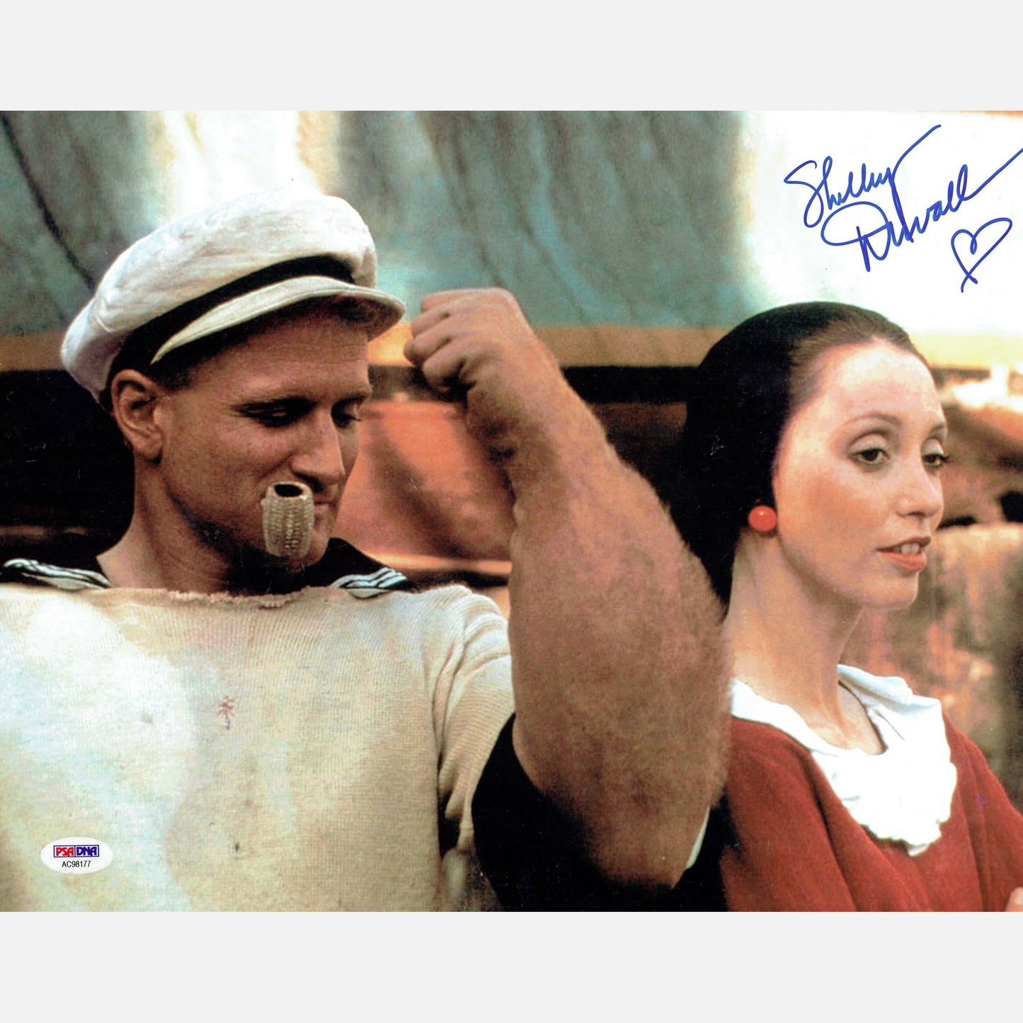 SHELLEY DUVALL autograph PSA signed 11x14 photography POPEYE