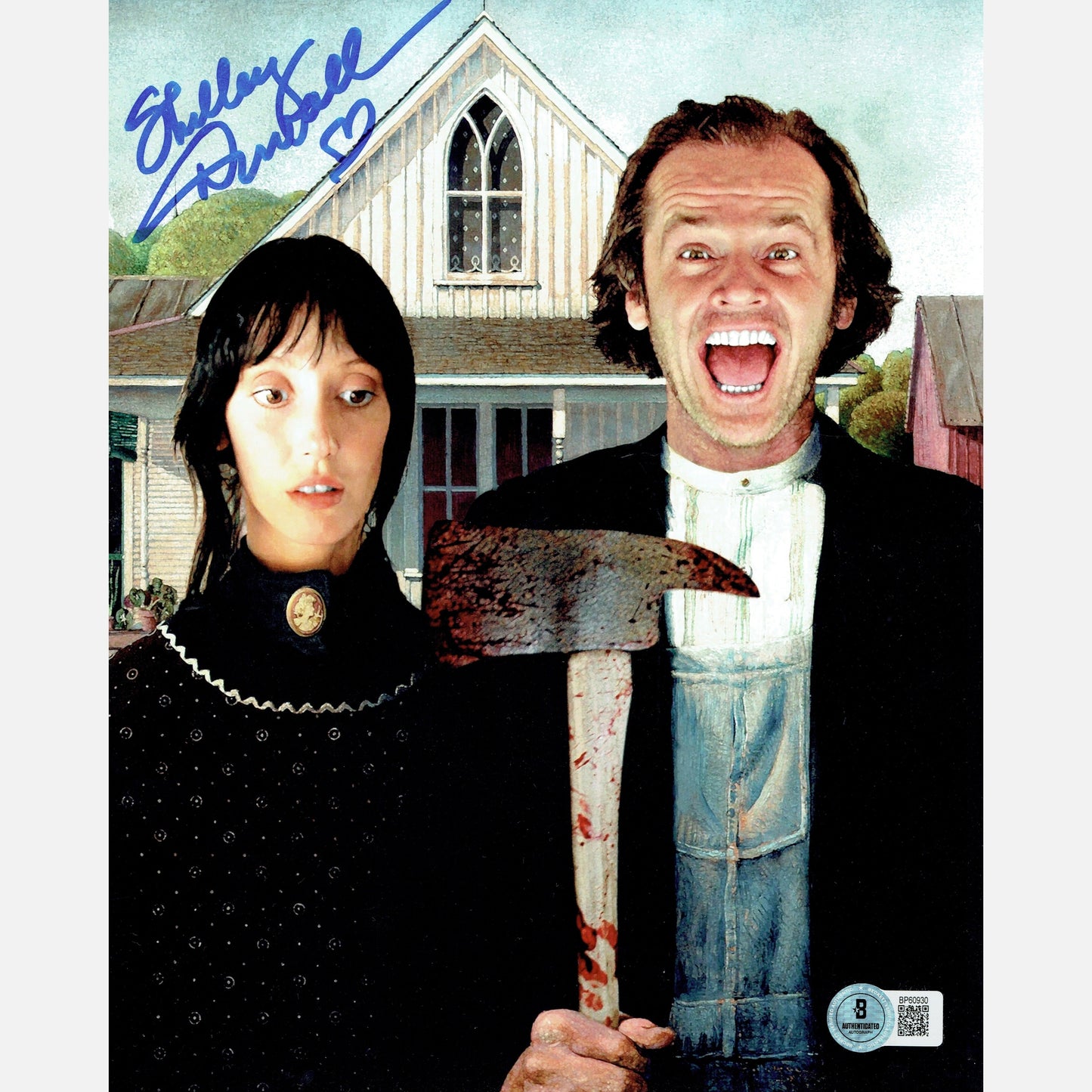 SHELLEY DUVALL autograph Beckett signed 8x10 photography THE SHINING