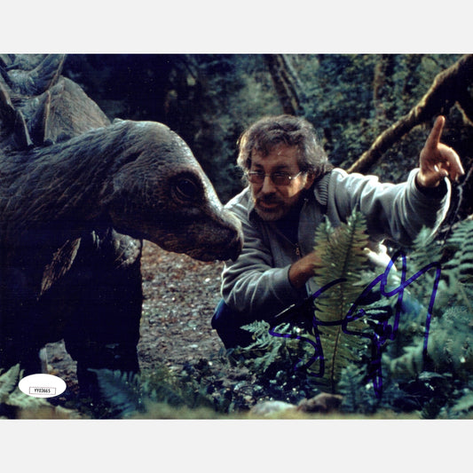 STEVEN SPIELBERG autograph JSA LOA signed 8x10 photography JURASSIC PARK