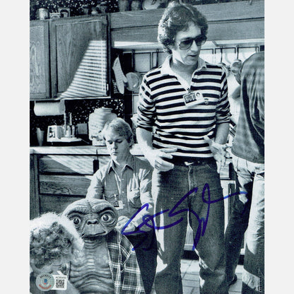 STEVEN SPIELBERG autograph BECKETT signed 8x10 photography ET