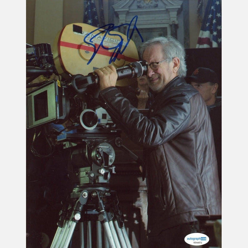 STEVEN SPIELBERG autograph ACOA signed 8x10 photography