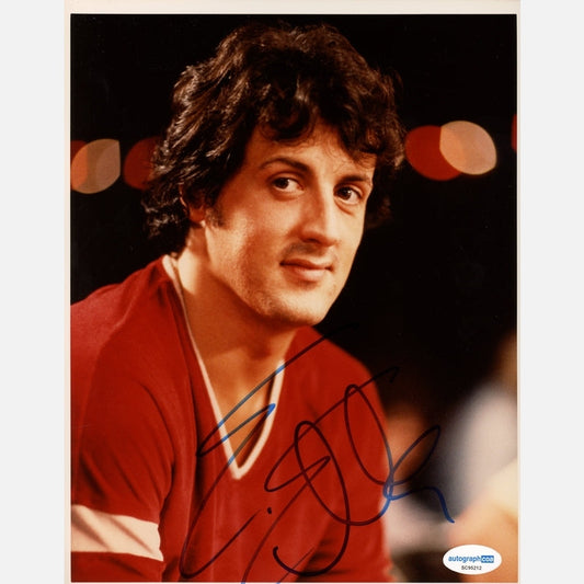 SYLVESTER STALLONE autograph ACOA signed 8x10 photography