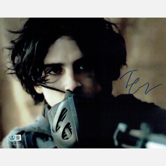 TIMOTHY CHALAMET autograph BECKETT signed 11x14 photography DUNE 11x14