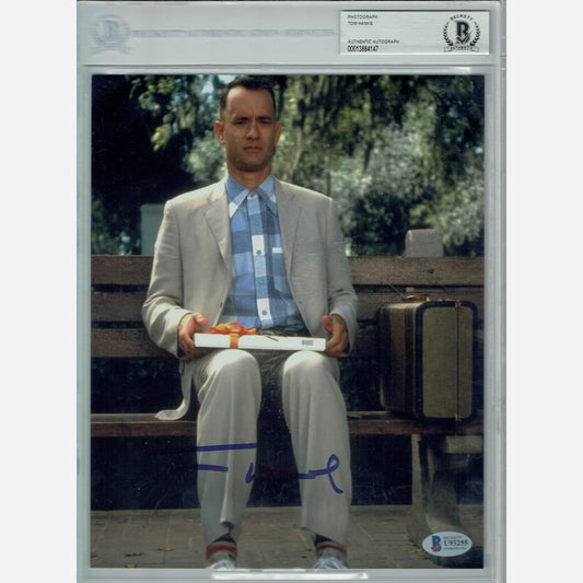 TOM HANKS autograph BECKETT signed 8x10 photography 8x10