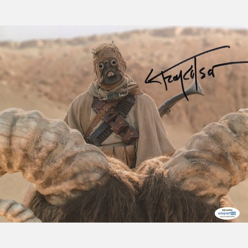 TROY KOTSUR autograph ACOA signed 8x10 photography STAR WARS 8x10