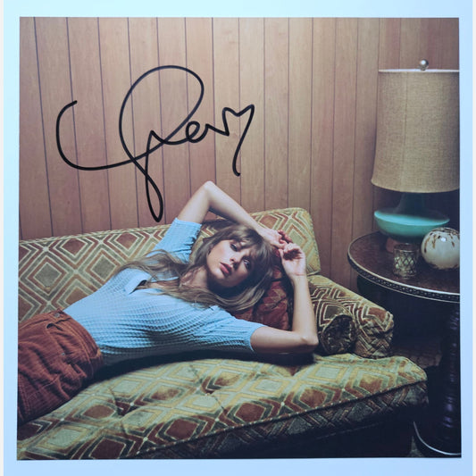 TAYLOR SWIFT Autogramm ACOA signierte Vinyl-LP-Beilage