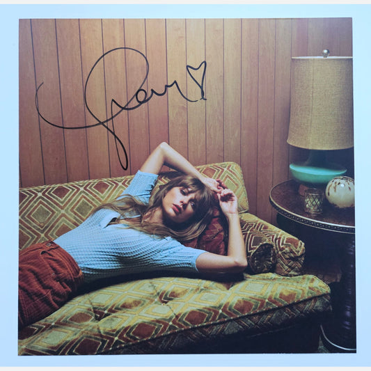 TAYLOR SWIFT Autogramm BECKETT LOA signierte Vinyl-LP-Beilage