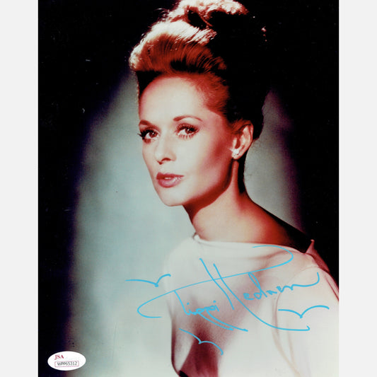 TIPPI HEDREN autograph JSA signed 8x10 photography THE BIRDS Hitchcock