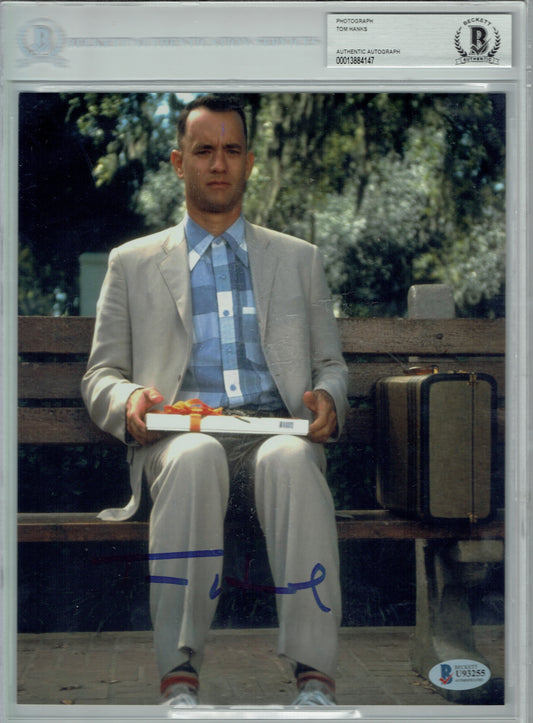 TOM HANKS autograph BECKETT signed 8x10 photography