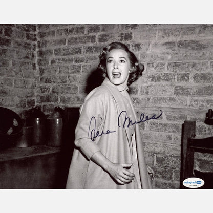 VERA MILES autograph ACOA signed 8x10 photography PSYCHO 8x10