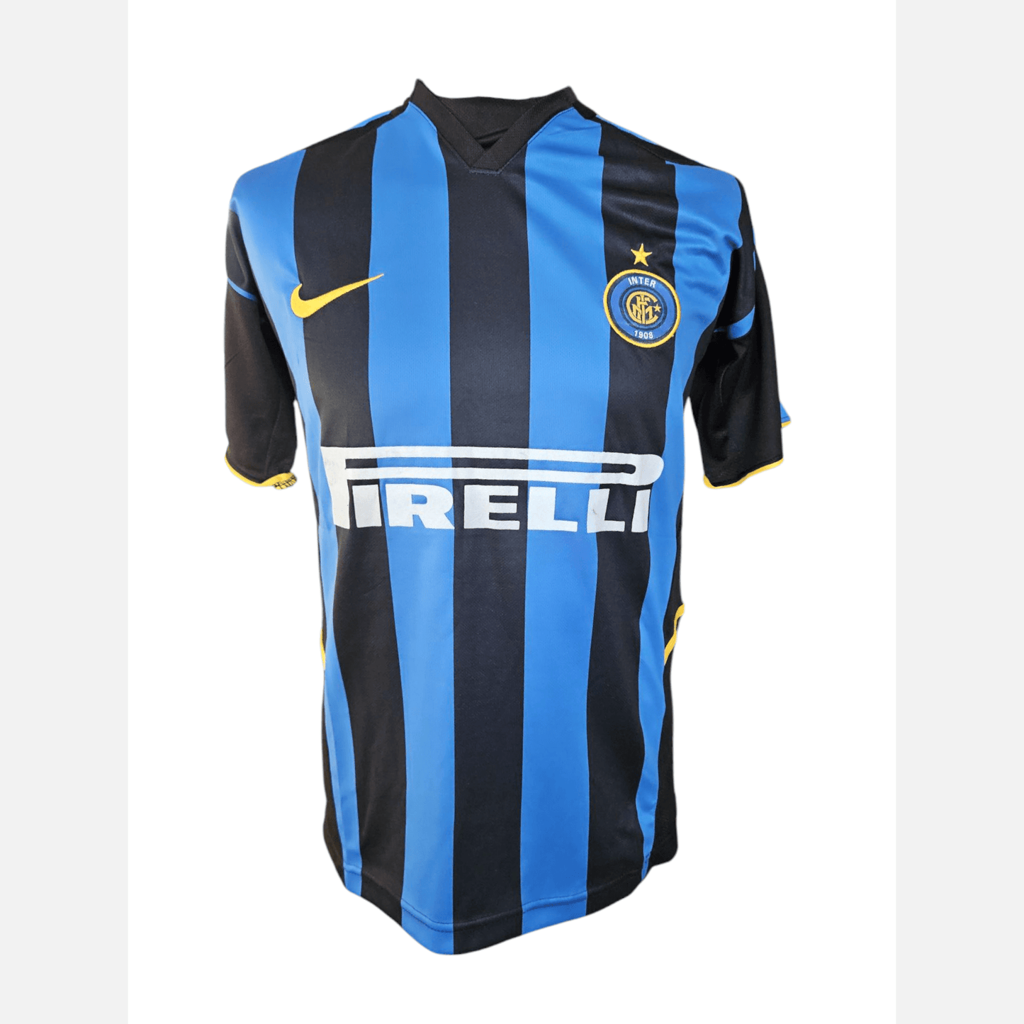 CHRISTIAN VIERI signed soccer jersey BECKETT certificate Inter Milan