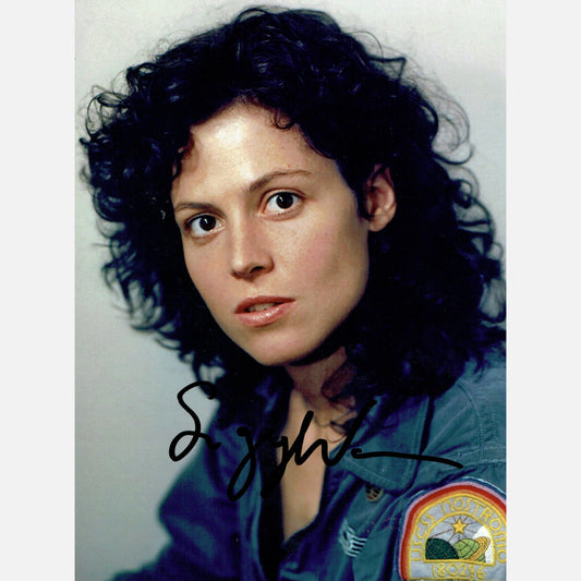 SIGOURNEY WEAVER autograph ACOA signed 6x8 photography ALIEN