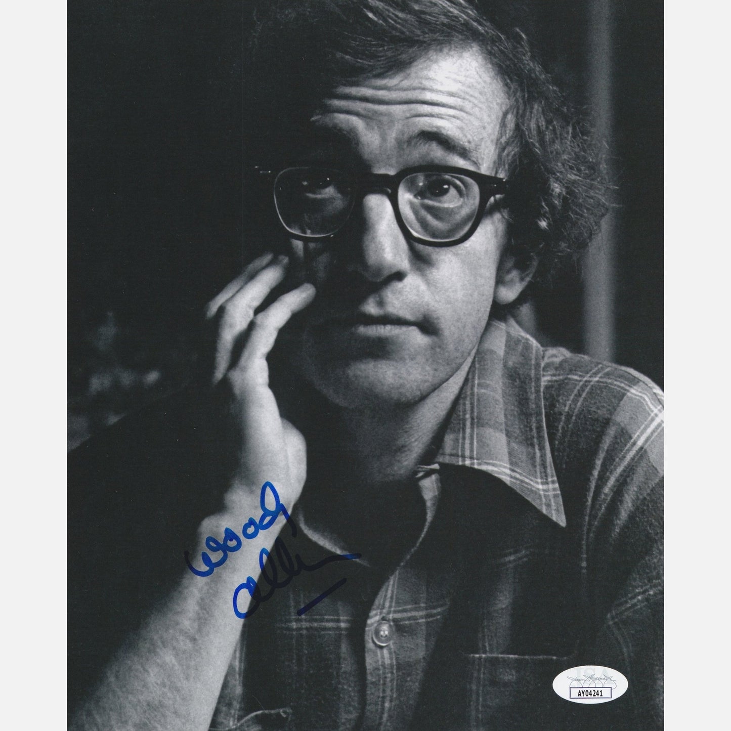 WOODY ALLEN autograph JSA signed 8x10 photography